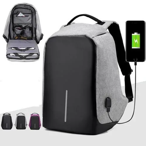 Material Anti-Theft Laptop Backpack, Size: 15.6 Inch