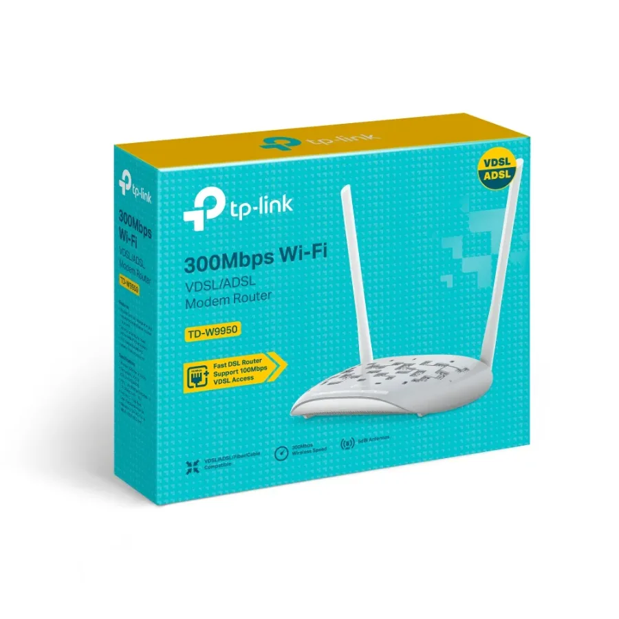 TPLINK Wireless VDSL/ADSL Router 300Mbs | W9950 — photo 6