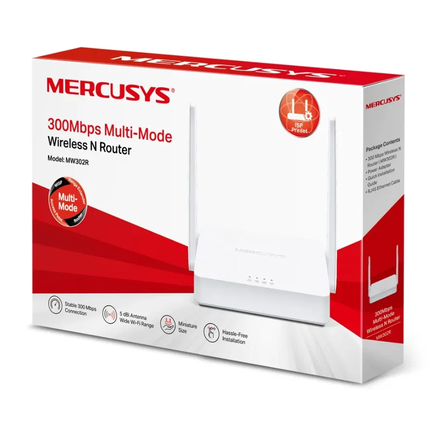 Mercusys N300 Wireless WiFi Router | MW302R β photo 3