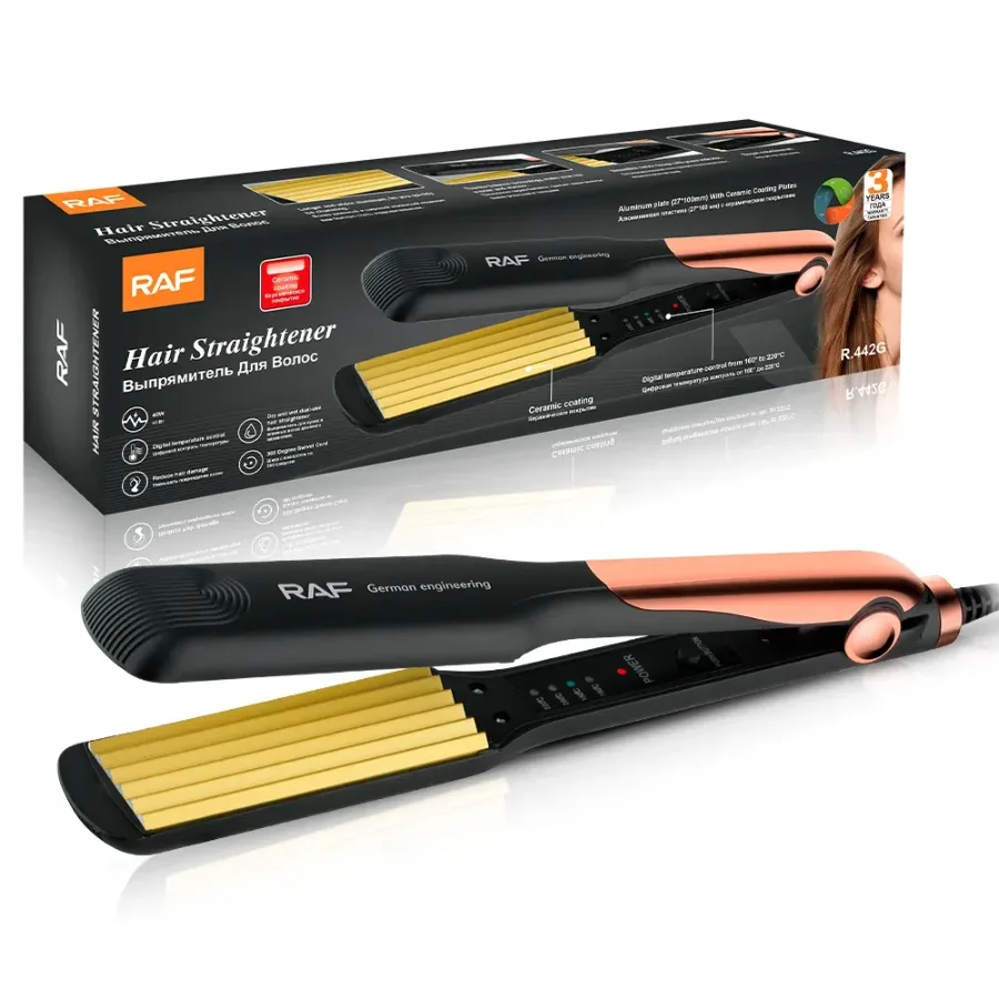 RAF Hair Straightener Ceramic Coating R442 β photo 4