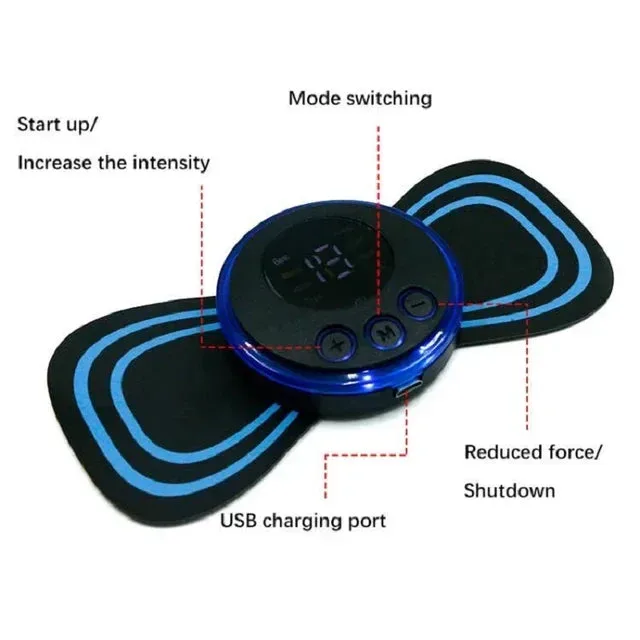 EMS Mini Portable Electric Neck, Back & Body Pain Relief Massager — photo 7