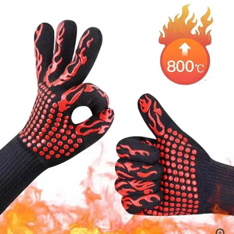 Heat Resistant Fire
Gloves (Set of 2) — photo 3