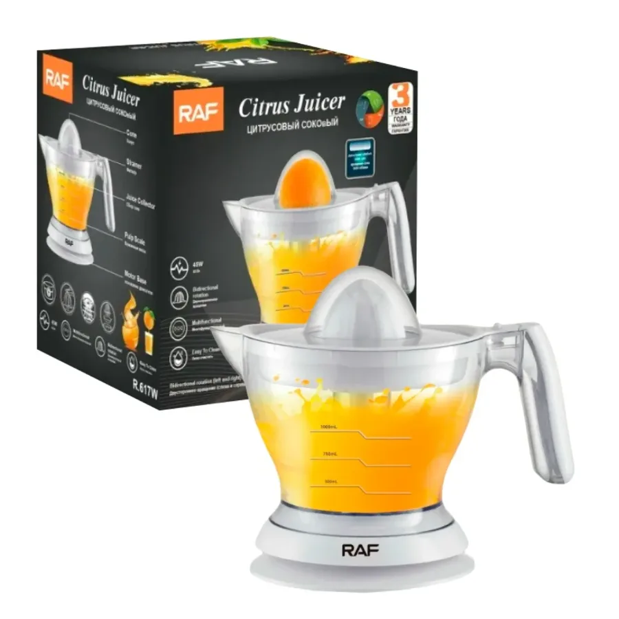 RAF Electric Citrus Juicer Bidirectional Rotation 1 L R617W β photo 3